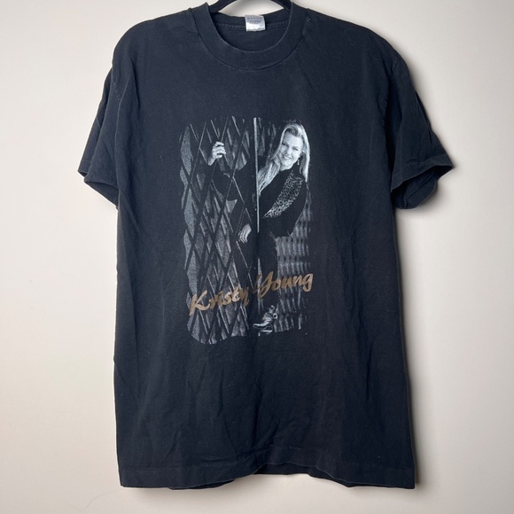 Fruit of the Loom Kristy Young Musician Get A Life Black Short Sleeve T Shirt L - Picture 2 of 6